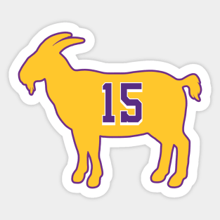 Austin Reaves Los Angeles Gold Goat Qiangy Sticker